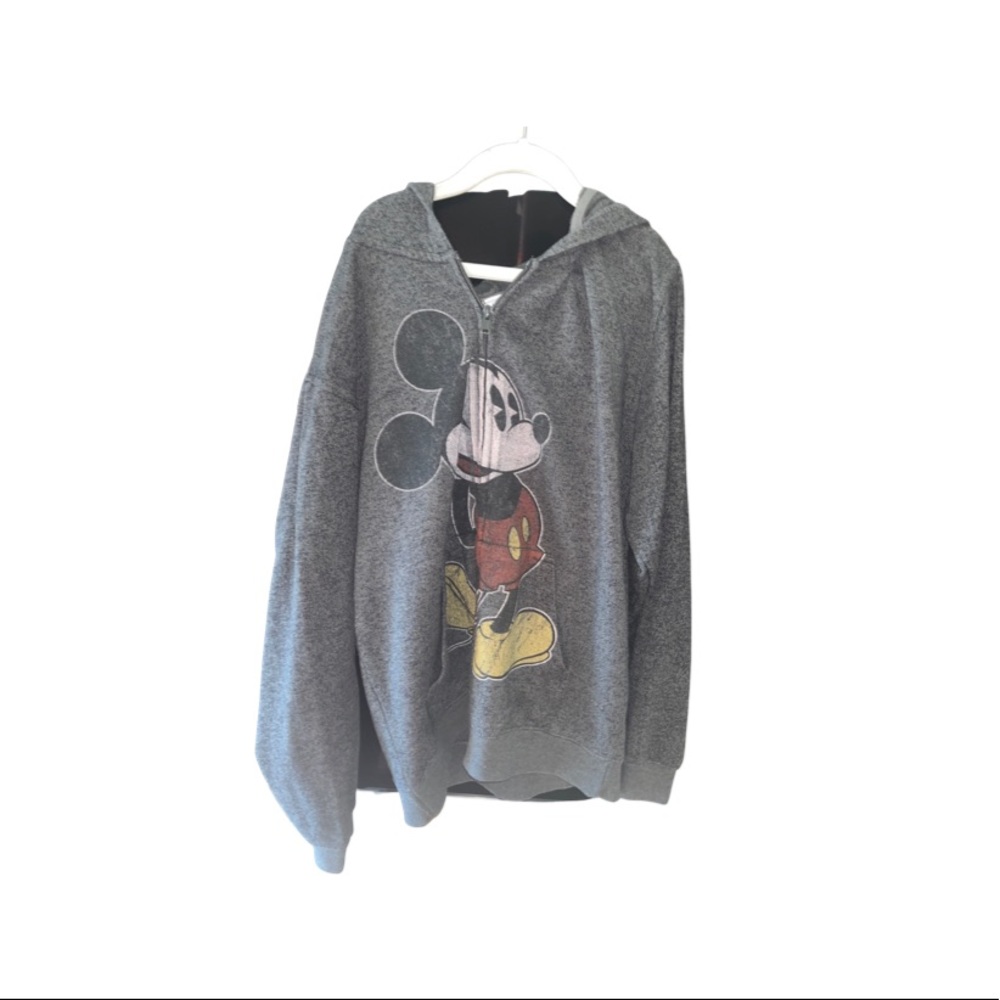 Mickey mouse zip up sweatshirt with hood, size small, Disney Parks brand
